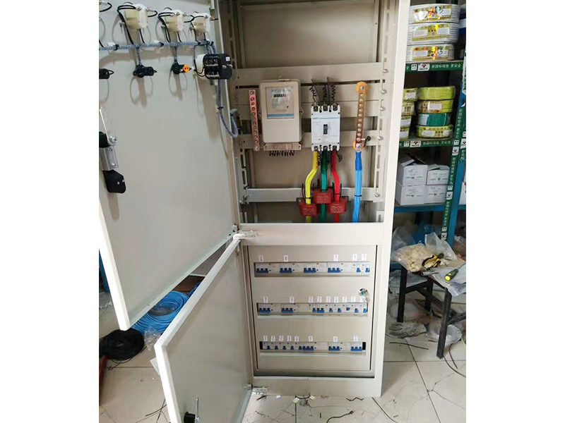 商丘新城公馆配电箱施工案例